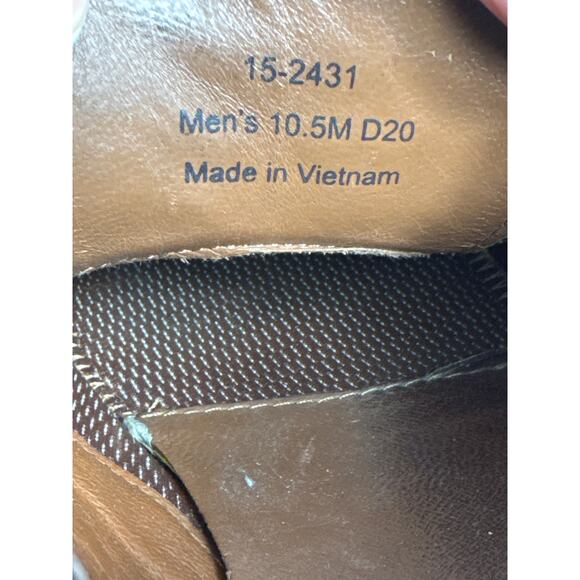 Johnston & Murphy Banning XC4 Sz 10.5 Black Leather Cap Toe Waterproof Calfskin - Picture 8 of 10